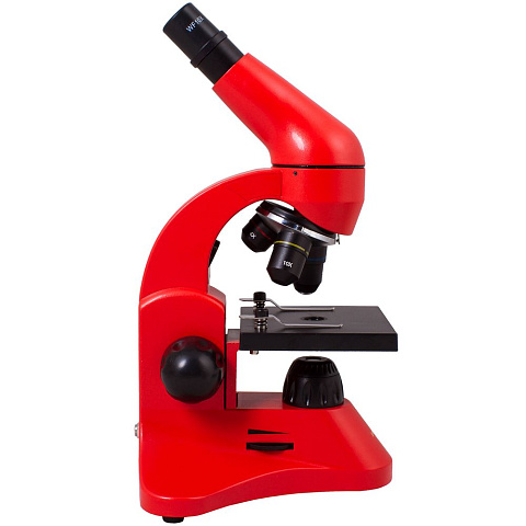 Монокулярный микроскоп Rainbow 50L с набором для опытов, красный - рис 4.