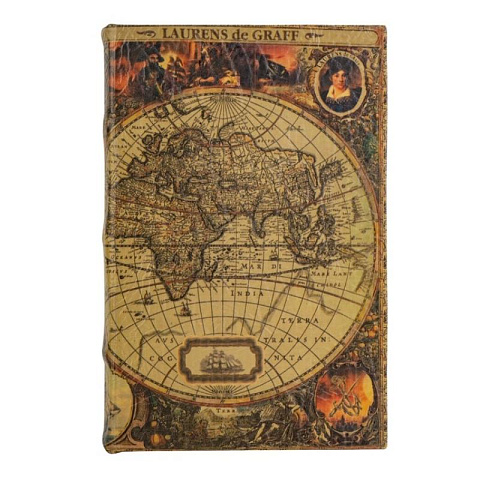 Подарочная коробка "Карта мира" (36х24 см) - рис 5.
