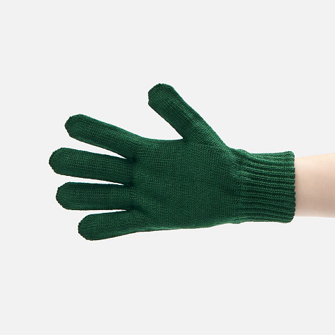 Перчатки Nobilis Mono, темно-зеленые (изумруд) - рис 3.