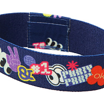 Эластичный браслет с возможностью полноцветной печати