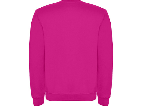 Свитшот с начесом Clasica унисекс, фуксия - рис 2.