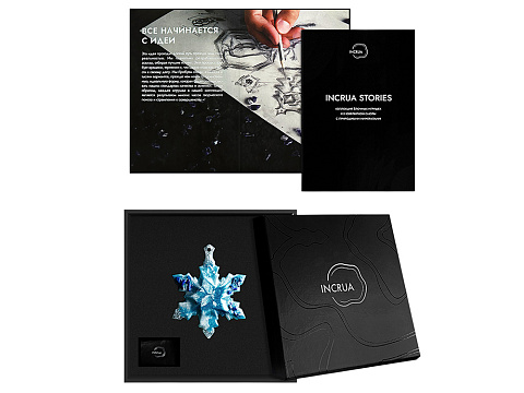 Елочные игрушки (Снежинка) Содалит - рис 3.