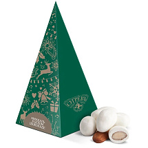 Драже миндаль в белой шоколадной глазури в подарочной упаковке (Р)