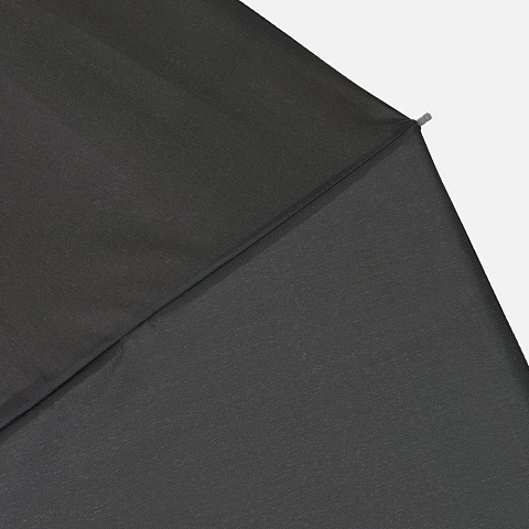 Зонт обратного сложения inLoop с ручкой-карабином, черный - рис 11.