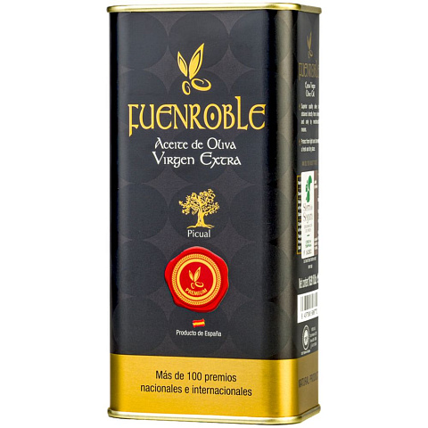 Масло оливковое Fuenroble, в жестяной упаковке - рис 2.