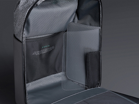 Антикражный рюкзак SnapPack для ноутбука 16, серый - рис 6.