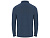 Рубашка поло Dylan мужская с длинным рукавом, меланжевый нэйви - миниатюра - рис 2.