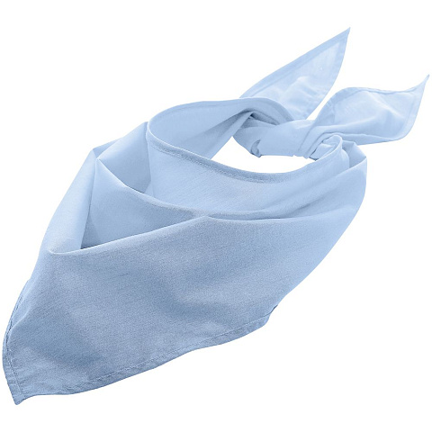 Шейный платок Bandana, голубой - рис 2.