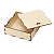 Деревянная подарочная коробка (12 см) - миниатюра - рис 2.