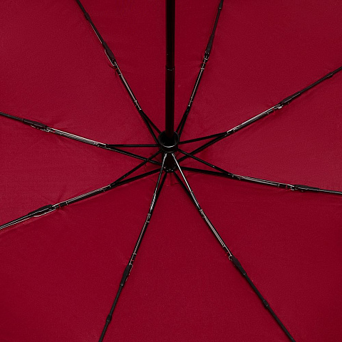 Зонт складной Ribbo, красный - рис 4.