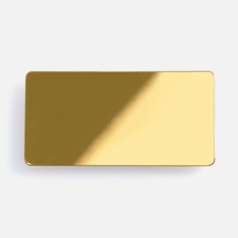 Значок Magnet Matto, золотистый глянцевый - рис 2.