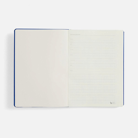 Ежедневник Urban Hard, недатированный, синий - рис 6.