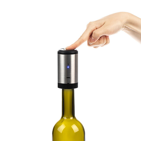 Электрическая пробка для вина Tuoretta, серебристая - рис 7.