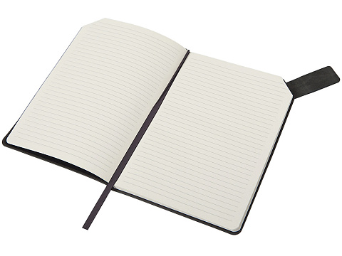 Блокнот А5 в гибкой обложке Chaplin, серый - рис 8.