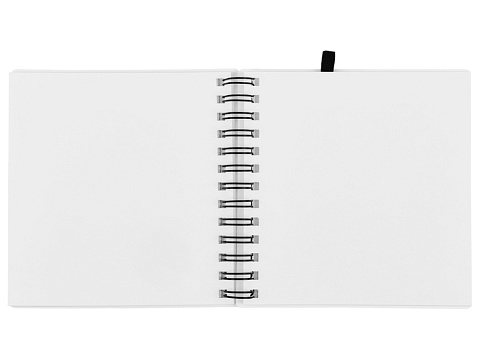 Блокнот А6 Журналист с ручкой, белый - рис 4.