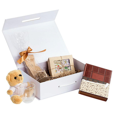 Коробка для подарков с ручкой (35*24*10см), 9 цветов - рис 10.