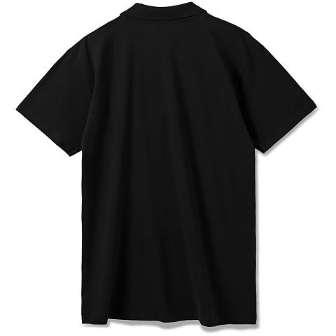 Рубашка поло мужская Summer 170, черная - рис 3.