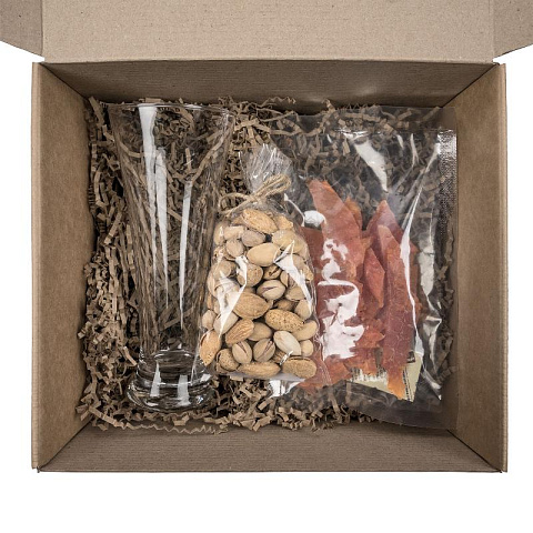 Подарочный набор для пива с орехами и снеками - рис 2.