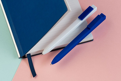 Ручка шариковая Swiper SQ Soft Touch, синяя - рис 7.