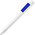 Ручка шариковая Swiper SQ, белая с синим - миниатюра - рис 2.