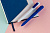 Ручка шариковая Swiper SQ Soft Touch, синяя - миниатюра - рис 7.