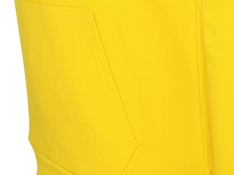 Толстовка унисекс Stream с капюшоном, жёлтый - рис 12.