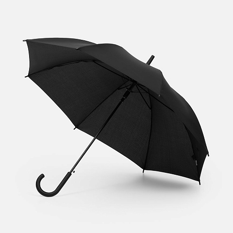 Зонт-трость Jolly Brolly, черный - рис 2.