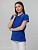 Рубашка поло женская Virma Stripes Lady, ярко-синяя - миниатюра - рис 7.