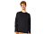 Лонгслив Porto мужской, черный - миниатюра