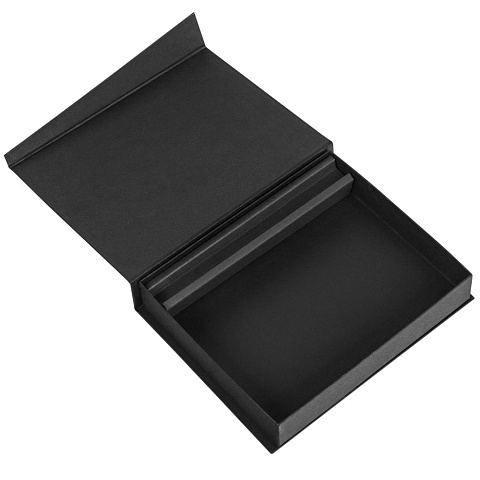 Коробка Duo под ежедневник и ручку, черная - рис 4.