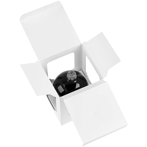 Елочный шар Gala Night в коробке, черный, 6 см - рис 7.