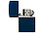 Зажигалка ZIPPO Classic с покрытием Navy Matte, латунь/сталь, синяя, матовая, 38x13x57 мм - миниатюра - рис 3.