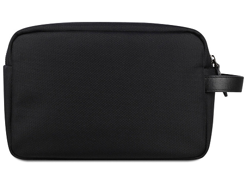 Несессер мужской BUGATTI НЕРО | NERO, чёрный, нейлон 1680D/кожа, 24х7,5х16 см - рис 7.