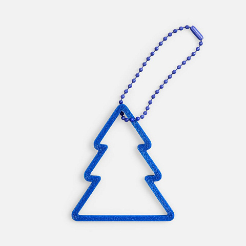 Подвеска «Елочка», 3D-печать, синяя - рис 5.