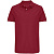 Рубашка поло унисекс Pacific, красная (бургунди) - миниатюра
