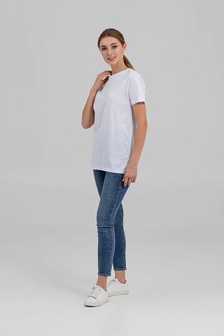 Футболка унисекс T-bolka 160 Original, белая - рис 7.