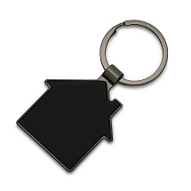 Брелок Light Steel House, цвет оружейной стали