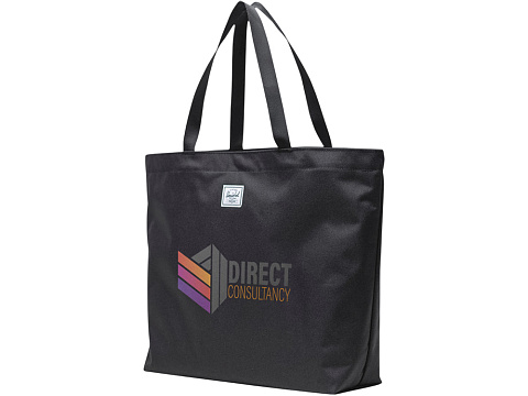 Herschel Classic™ эко-сумка-тоут из переработанного материала объемом 19 л - сплошной черный - рис 3.