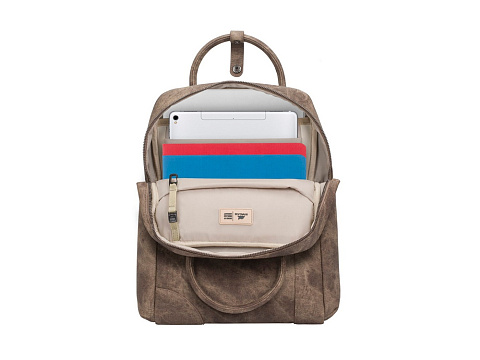 RIVACASE 8925 beige рюкзак для ноутбука 13.3 / 6 - рис 14.