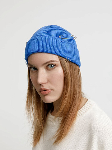 Шапка Pricker, синяя (аква) - рис 12.