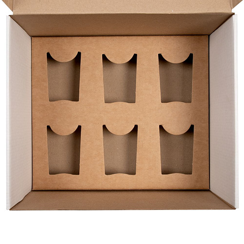 Коробка Grande с ложементом для стопок, белая - рис 3.