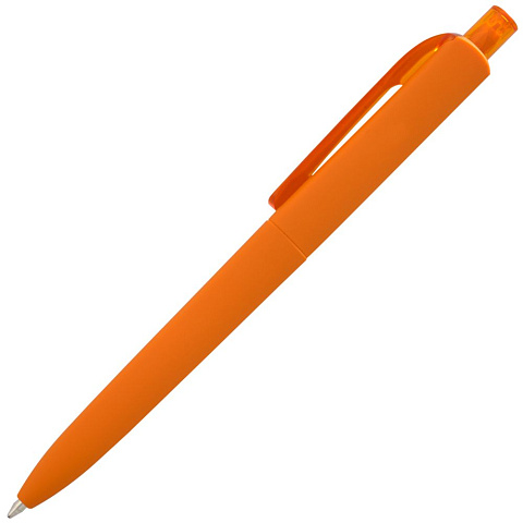 Ручка шариковая Prodir DS8 PRR-Т Soft Touch, оранжевая - рис 4.