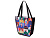 Сумка для шопинга с донной складкой и ручкой из нетканого PET материала - миниатюра