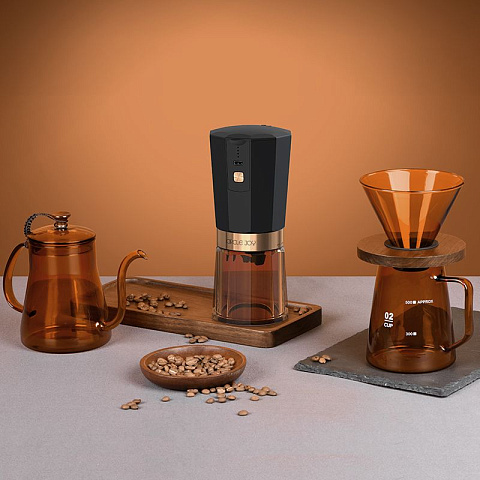 Кофейный набор Amber Coffee Maker Set, оранжевый с черным - рис 9.
