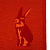 Плед Stereo Bunny, красный - миниатюра - рис 5.