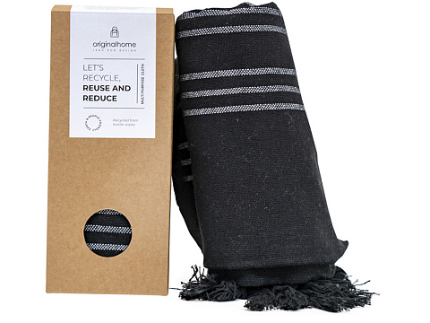 Originalhome плед 3-в-1 из переработанных материалов - 85 x 175 см - Белый - рис 3.