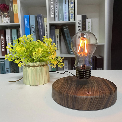 Левитирующая лампочка на круглой платформе - рис 4.