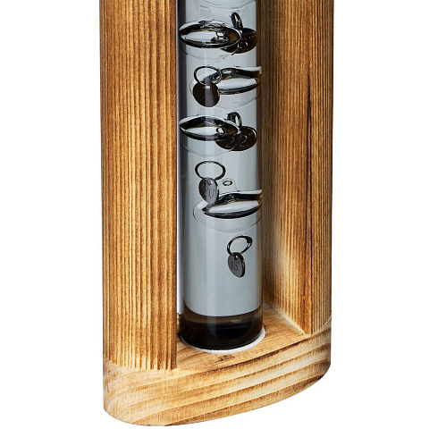 Термометр «Галилей» в деревянном корпусе, серый - рис 7.