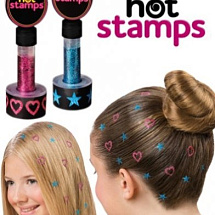 Блестки для волос Hot stamps ( 4 штуки)