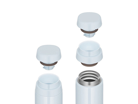 Термокружка из нерж. стали тм THERMOS JOR-250 WHGY 0.25L - рис 4.